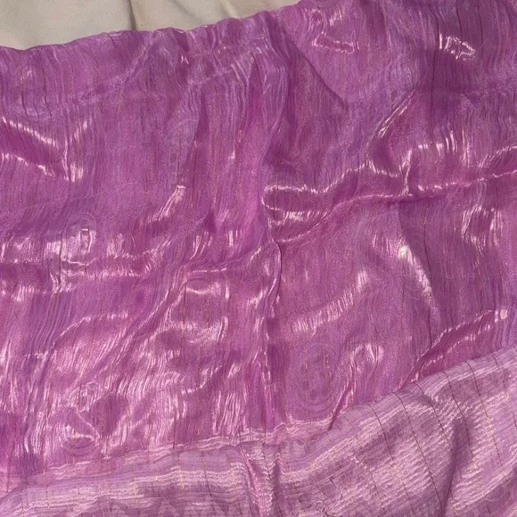 Pink Fringed Scarf - Picture 3 of 4